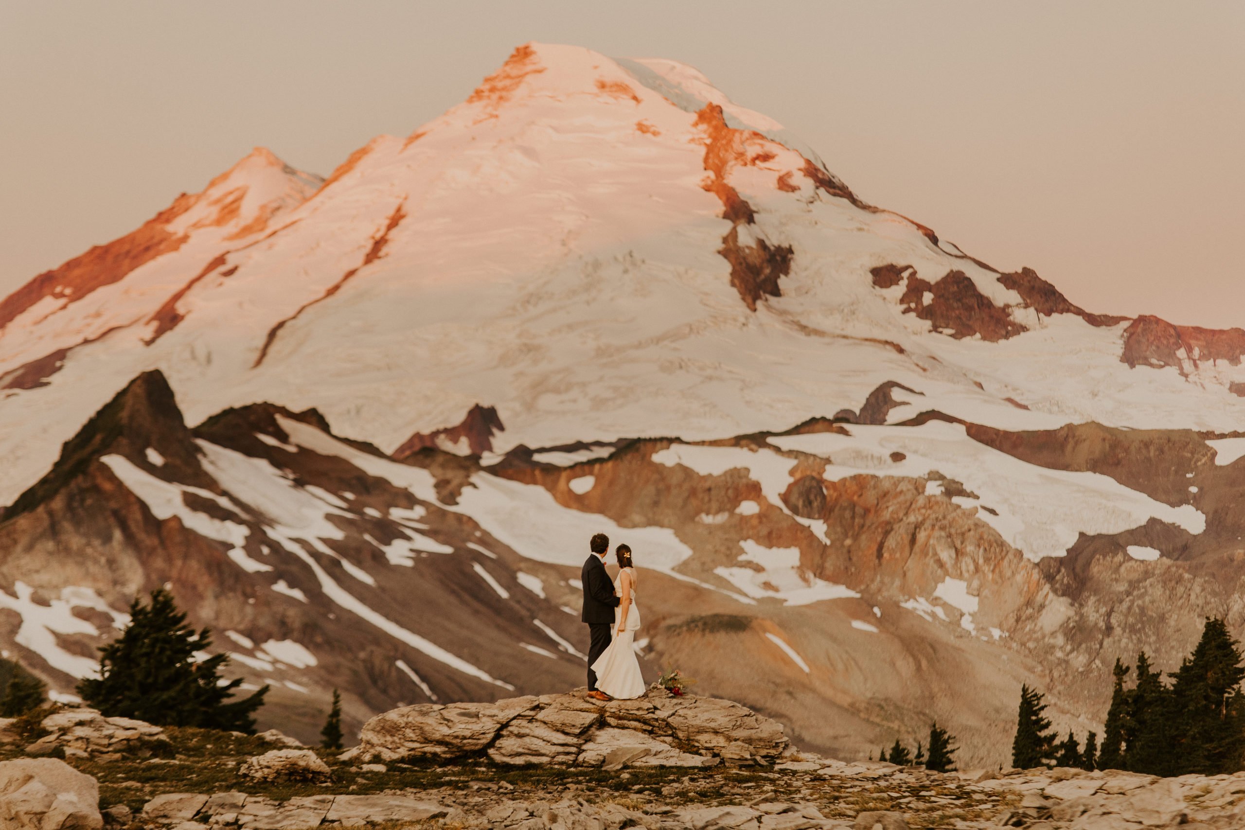 Washington State elopement at Mt Baker